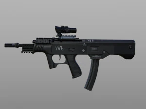 t-5 smg 3D Model
