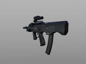 t-5 smg 3D Model