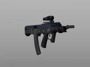 t-5 smg 3D Model