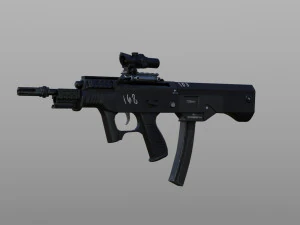 t-5 smg 3D Model