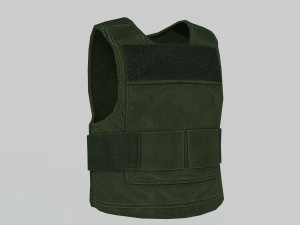 military vests 3D मॉडल