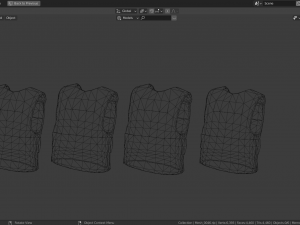 military vests 3D मॉडल