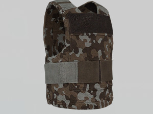 military vests 3D मॉडल