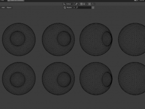 eye collection 8 units 3D Модель