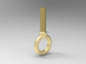 parafuso real Modelo 3D