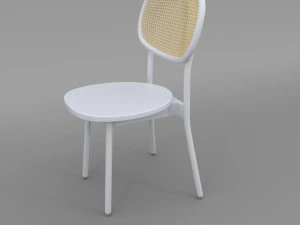 contemporary chair bright colors 3D Model