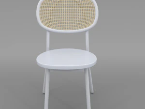 contemporary chair bright colors 3D Model