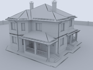 cottage 3D Модель