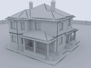 cottage 3D Model