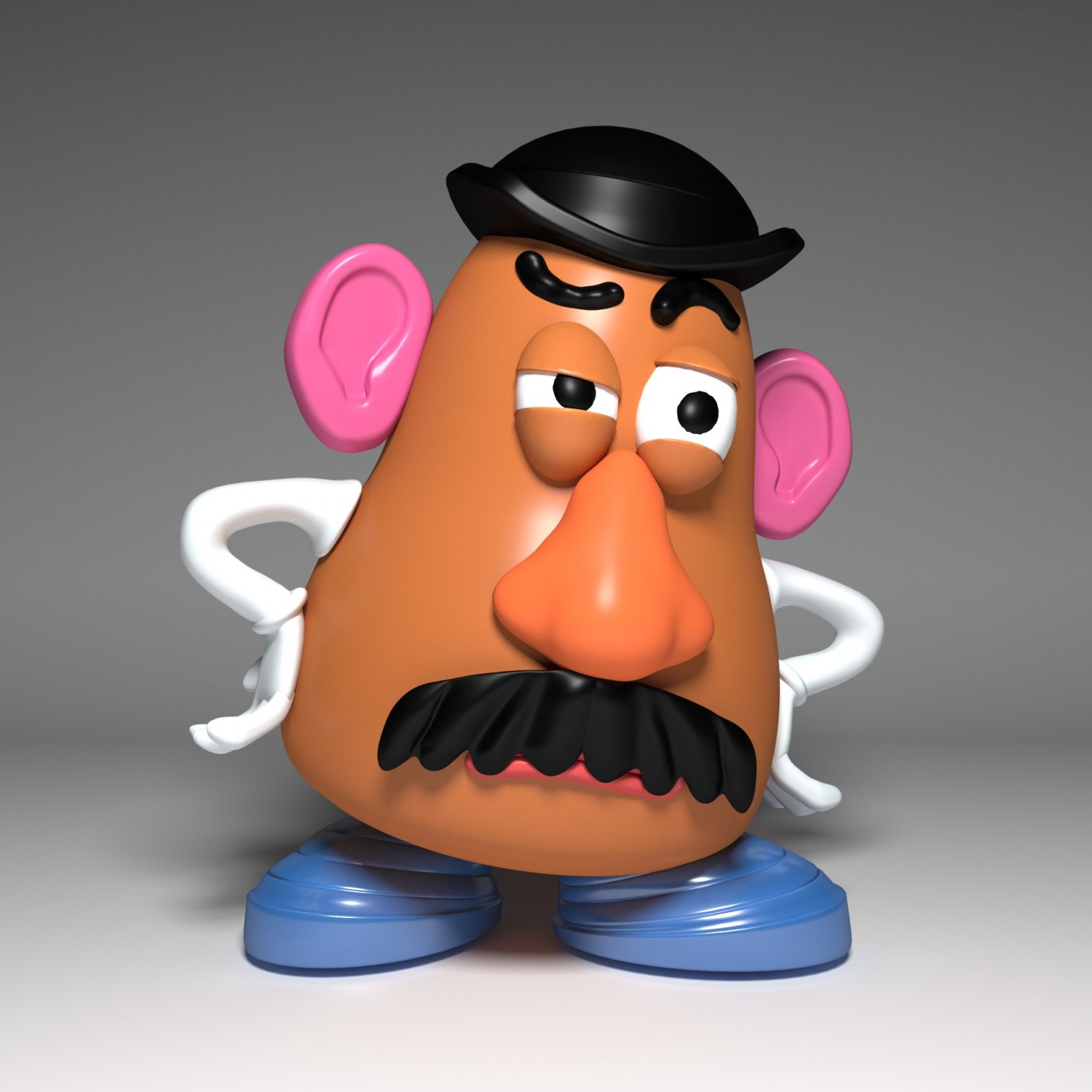 mr potato head - toy story CG Textures in 3D Renders 3DExport