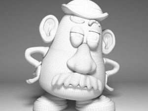 mr potato head - toy story CG 텍스쳐