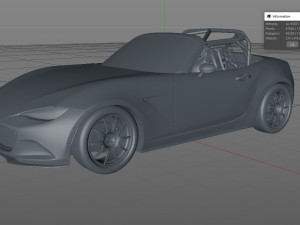 Mazda MX5 global cup Modelo 3D
