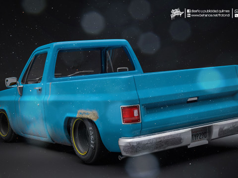 Chevrolet C10 1985 3D Model