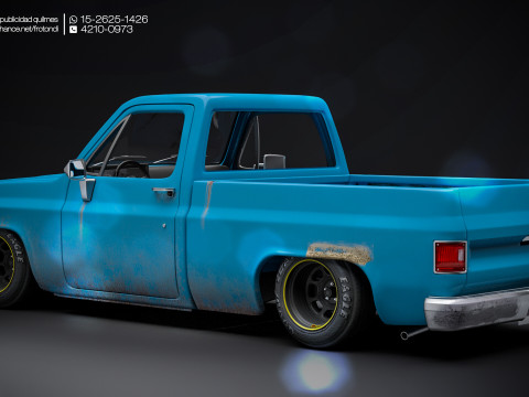 Chevrolet C10 1985 3D Model