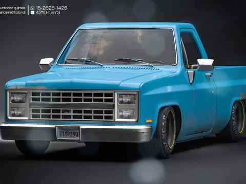 Chevrolet C10 1985 3D Model