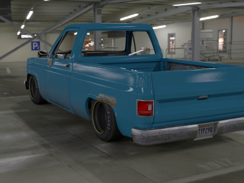 Chevrolet C10 1985 3D Model