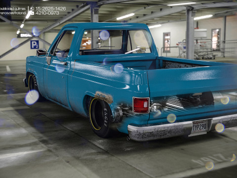Chevrolet C10 1985 3D Model