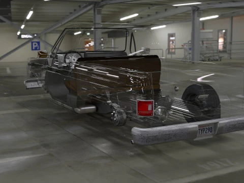Chevrolet C10 1985 3D Model