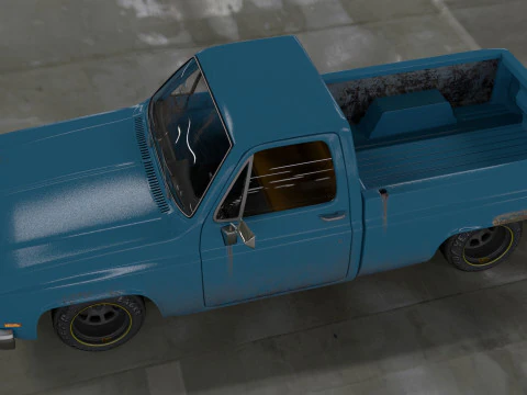 Chevrolet C10 1985 3D Model