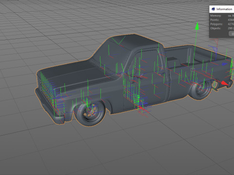 Chevrolet C10 1985 3D Model