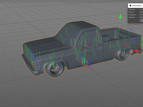 Chevrolet C10 1985 3D Model