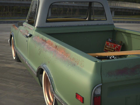 Chevrolet C10 1968 3D Model