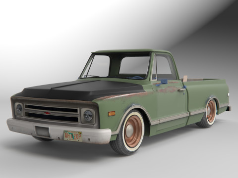 Chevrolet C10 1968 Model 3D