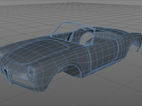 Alfa Romeo Giulietta Spider 1960 Modèle 3D
