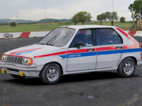 Citroen Visa Crono II Modello 3D