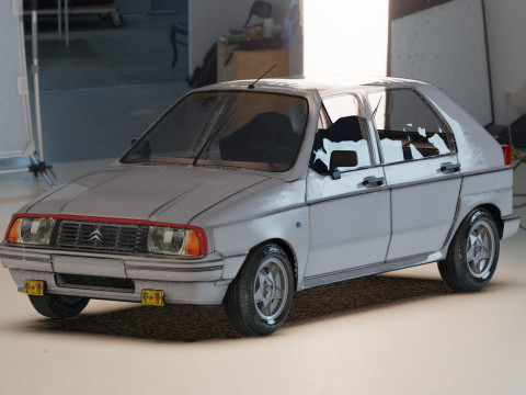 Citroen Visa Chrono II 3D Model