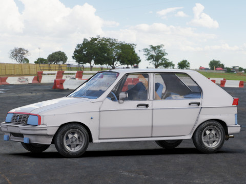 Citroen Visa Chrono II 3D Model