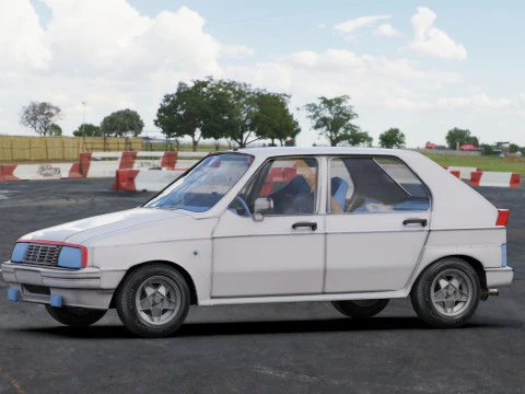 Citroen Visa Chrono II 3D Model
