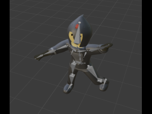 set of medieval warriors Modèle 3D