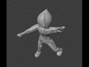set of medieval warriors Modèle 3D