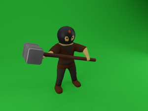 set of medieval warriors Modèle 3D