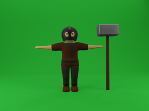 set of medieval warriors Modèle 3D