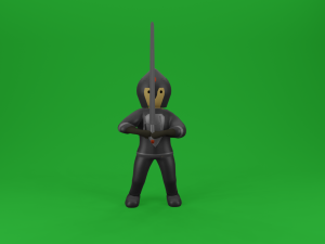 set of medieval warriors Modèle 3D