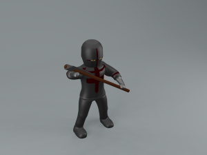 set of templar knights Modèle 3D