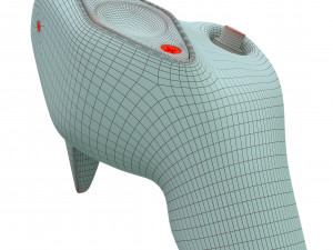 Airbus sidestick 3D 모델