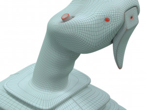 Airbus sidestick 3D 모델