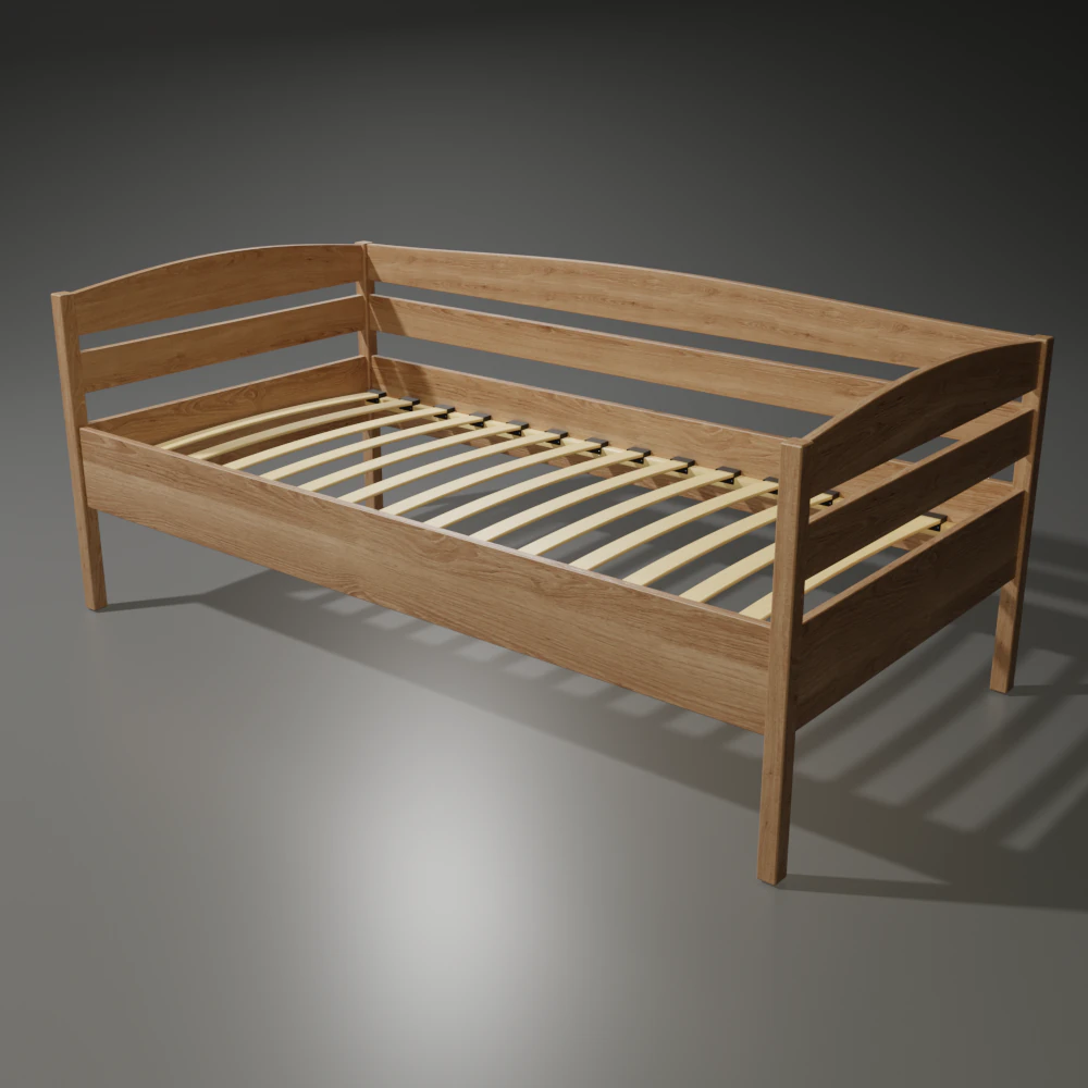model bed for a childrens 3D Model .c4d .max .obj .3ds .fbx .stl .blend
