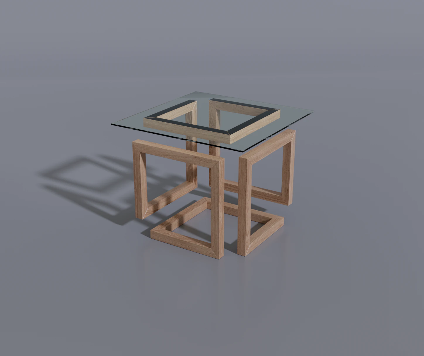 unusual coffee table 3D Model .c4d .max .obj .3ds .fbx .stl .blend 