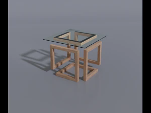 unusual coffee table 3D Model
