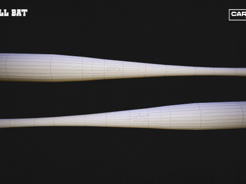 Baseball Essentials Equipment Pack Model 3D