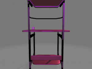 Office desk 3D Model