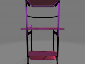 Office desk 3D Model
