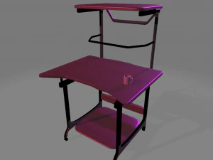 Office desk 3D Model