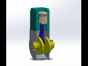 piston cylinder 3D Model