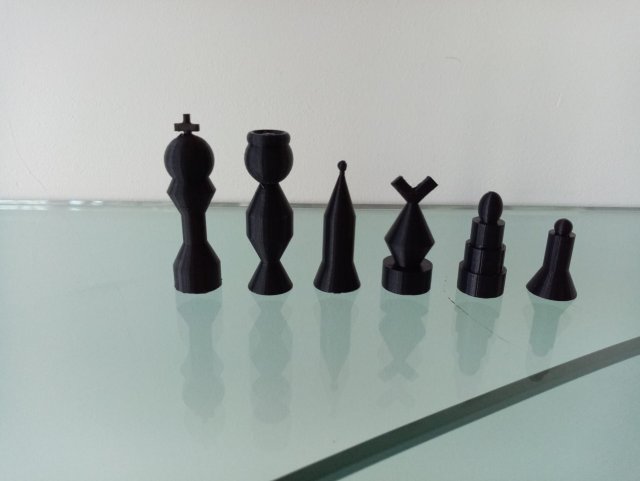 chess game 3D Print Model .c4d .max .obj .3ds .fbx .stl .blend 