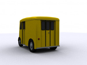 marmon-herrington delivery-van 1946 3D 모델